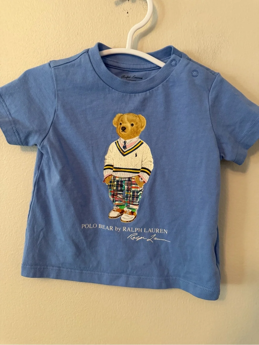 Ralph Lauren Polo Bear Blue Short-Sleeve Tee